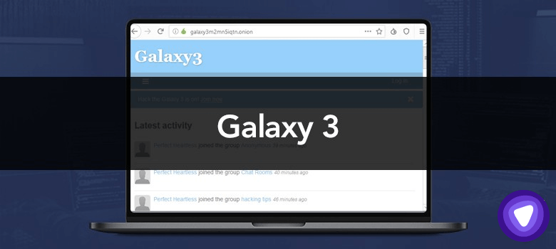 Darkweb website - Galaxy 3